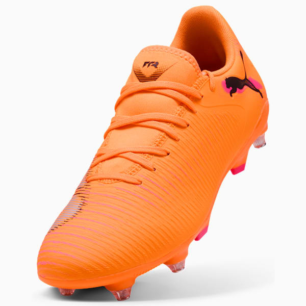 FUTURE 8 PLAY MxSG Football Boots Unisex, Heat Fire-PUMA Black-Ravish, large-ZAF