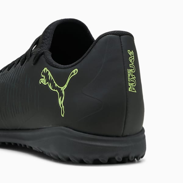 FUTURE 8 PLAY TT Football Boots Unisex, PUMA Black-Fizzy Light-Green Terrain, large-ZAF
