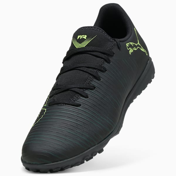 FUTURE 8 PLAY TT Football Boots Unisex, PUMA Black-Fizzy Light-Green Terrain, large-ZAF
