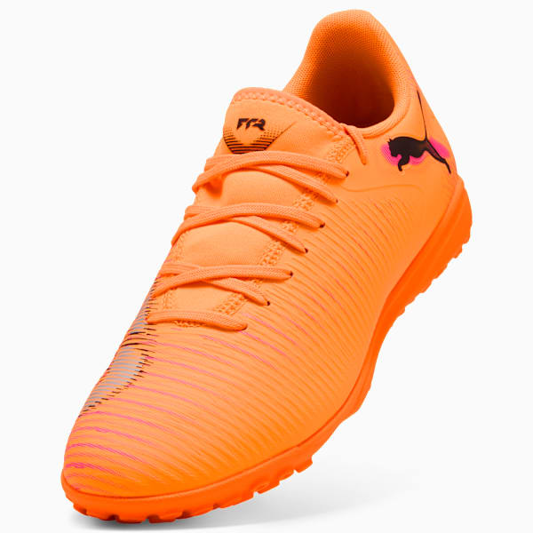 FUTURE 8 PLAY TT Football Boots Unisex, Heat Fire-PUMA Black-Ravish, large-ZAF