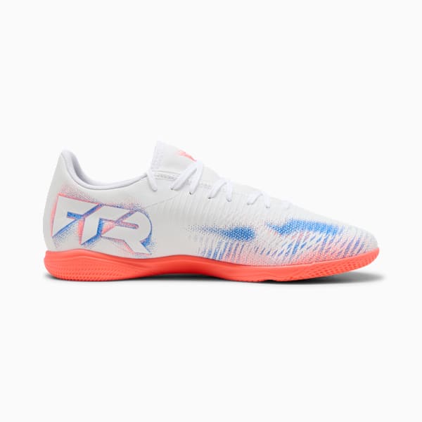 Botines de futsal FUTURE 8 PLAY IT, PUMA White-PUMA Black-Glowing Red, large-ARG