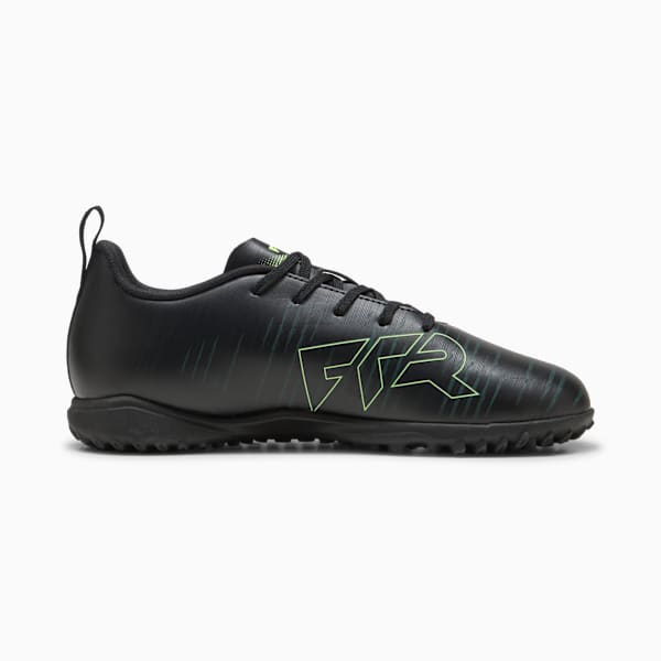 FUTURE 8 PLAY TT Football Boots Youth, PUMA Black-Fizzy Light-Green Terrain, large-ZAF