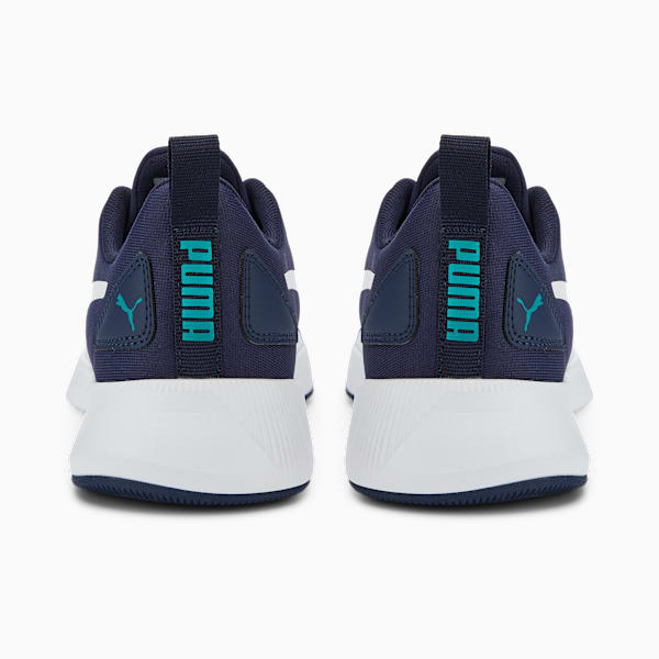 Flyer Runner Youth Trainers, Peacoat-Puma White-Deep Aqua, large-MEX