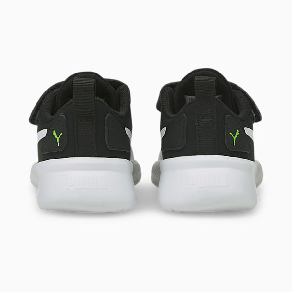 Tenis Flyer Runner para Bebé, Green Flash-Puma White-Puma Black, large-MEX