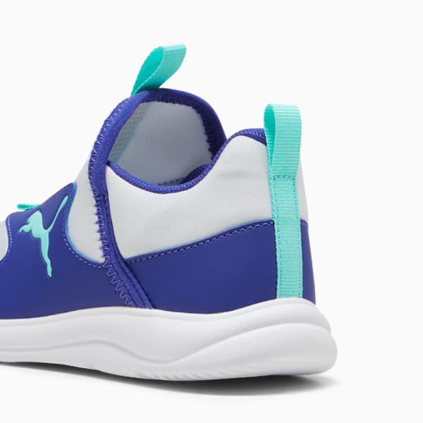 Fun Racer Slip-On Shoes Kids, Silver Mist-Mint-Lapis Lazuli, large-ZAF