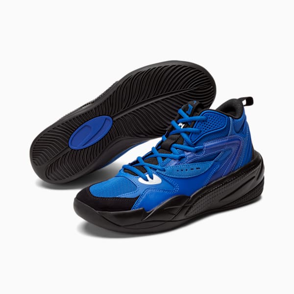Dreamer 2 Mid Basketball Shoes, Puma Royal-Puma Black, large-ZAF