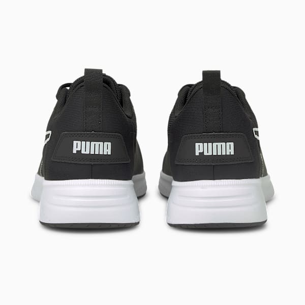 Flyer Flex Running Shoes, Puma Black-Puma White, large-ZAF