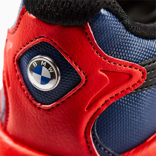 BMW M Motorsport X-Ray Speed Motorsport Shoes, PUMA Black-Strong Blue-Fiery Red, large-ZAF