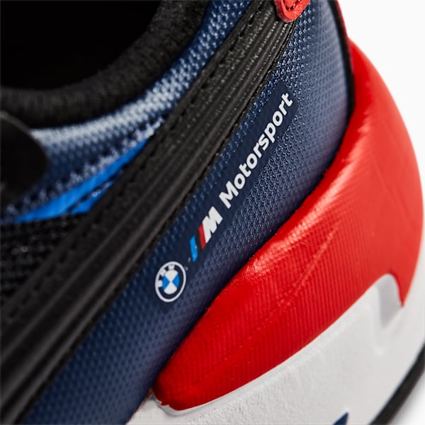 BMW M Motorsport X-Ray Speed Motorsport Shoes, PUMA Black-Strong Blue-Fiery Red, large-ZAF