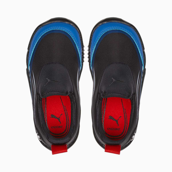 Tenis de automovilismo BMW M Motorsport Bao Kart para bebés, Puma Black-Puma White-Estate Blue, large-MEX