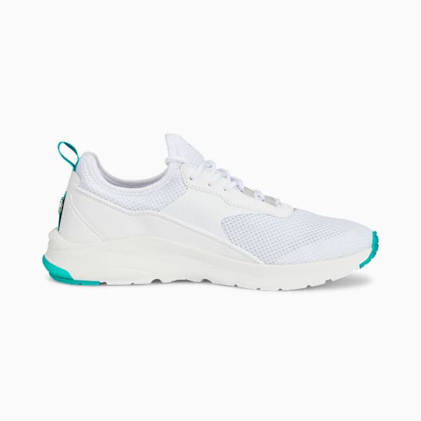 Mercedes-AMG Petronas F1 Electron E Pro Motorsport Shoes, PUMA White-PUMA White, large-MEX