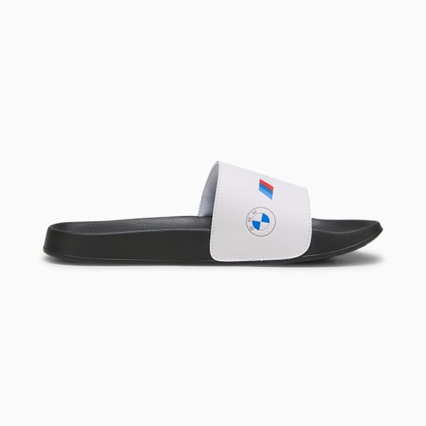 Ojotas BMW MMS Logo Leadcat 2.0, PUMA White-PUMA Black, large-ARG