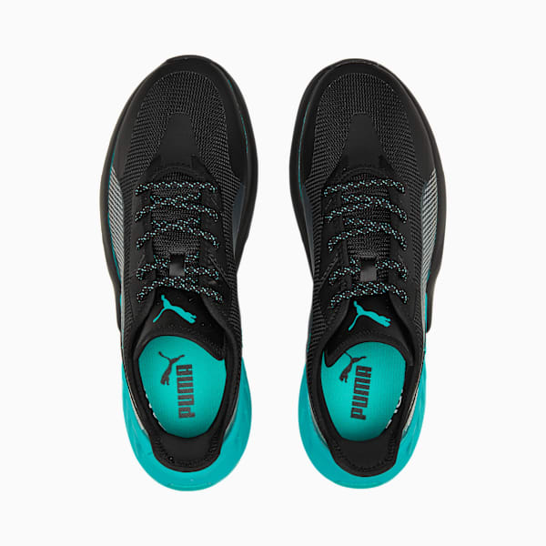 Mercedes-AMG Petronas Motorsport Maco SL Motorsport Shoes, PUMA Black-Spectra Green, large-MEX