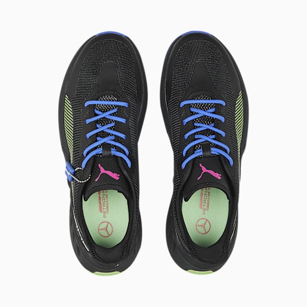 Zapatillas de automovilismo de Mercedes-AMG Petronas Motorsport Maco SL, PUMA Black-Royal Sapphire-Glowing Pink, large-ARG