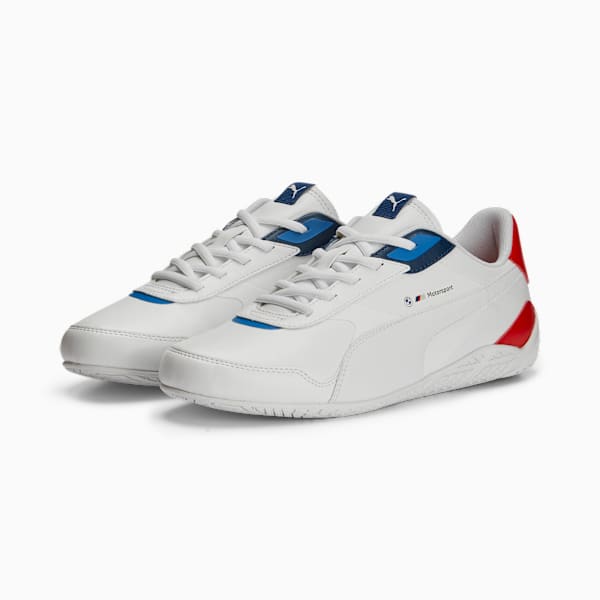 BMW M Motorsport RDG Cat Balle Sneakers Women, PUMA White-Pop Red, large-ZAF