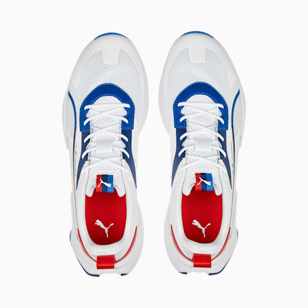 BMW M Motorsport LGND Renegade Motorsport Shoes, PUMA White-Cool Cobalt-Pop Red, large-MEX