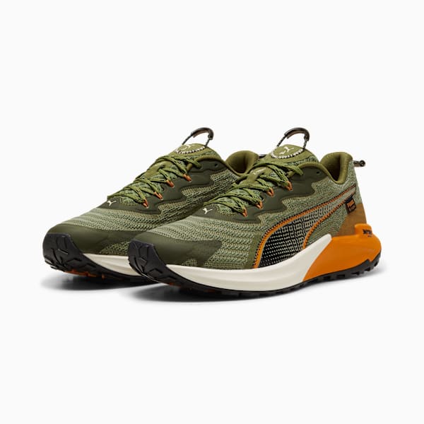 Zapatillas de trail running Fast-Trac NITRO 2 para hombre, Olive Green-Myrtle-Ginger Tea, large-ARG