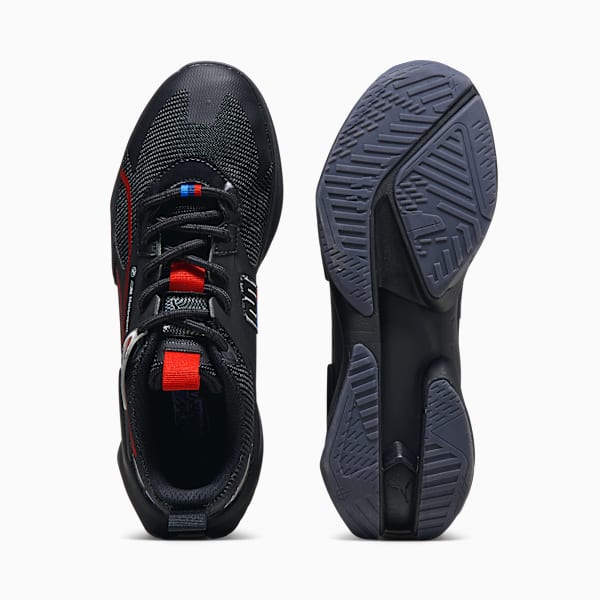 BMW M Motorsport LGND Renegade Sneakers, PUMA Black-Dark Coal, large-ZAF