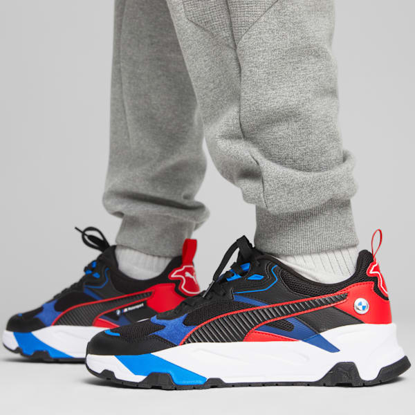 BMW M Motorsport Trinity Sneakers, PUMA Black-Pop Red, large-ZAF
