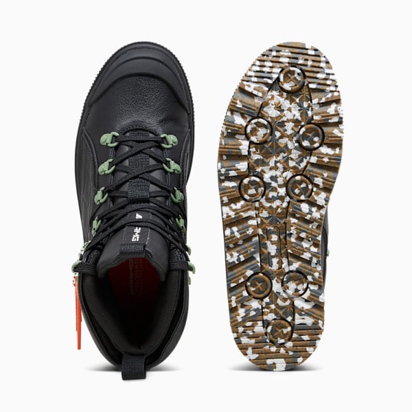 Mercedes-AMG Ren Boot, PUMA Black-Dusty Green, large-ZAF