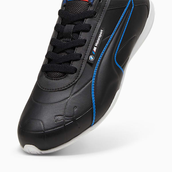 BMW M Motorsport Tune Cat Driving Shoes, PUMA Black-Cool Cobalt, large-ZAF