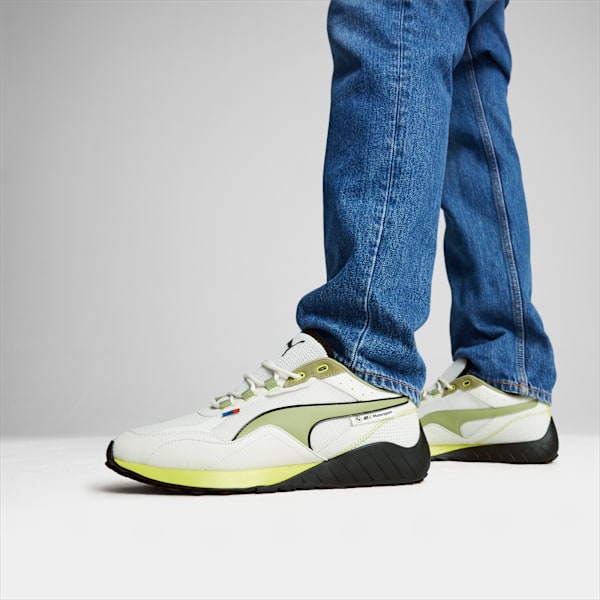 BMW M Motorsport SPEEDFUSION 2.0 Unisex Sneakers, Vapor Gray-Calming Green, large-MEX