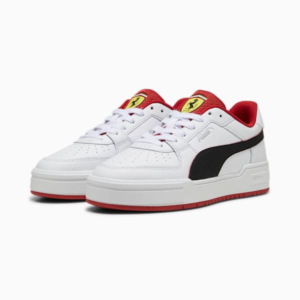 Zapatillas Scuderia Ferrari CA Pro, PUMA White-PUMA Black, large-ARG