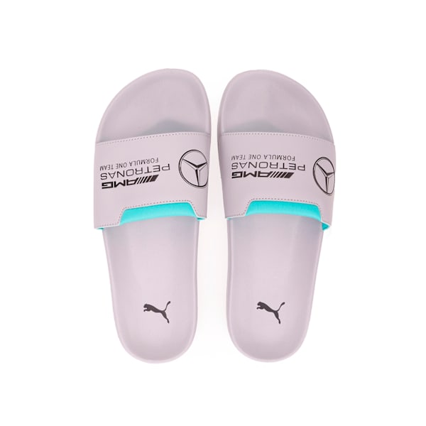 Mercedes AMG Petronas F1® Leadcat 2.0 Logo Unisex Sandals, Team Silver-Sheen Green, large-MEX