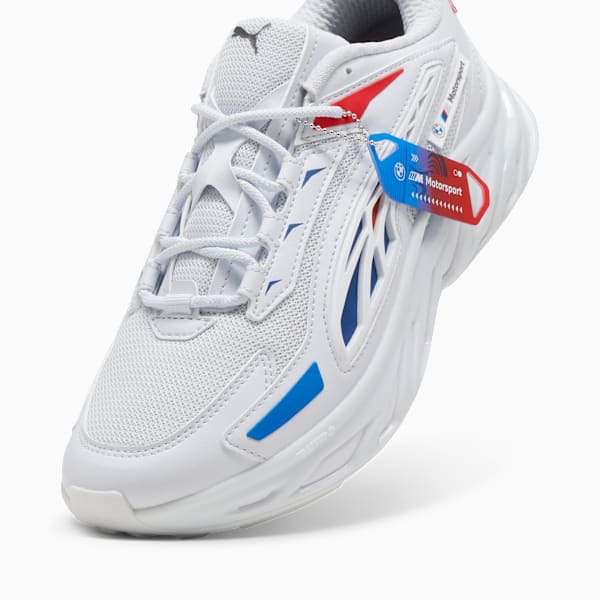 Zapatillas BMW M Motorsport Exotek NITRO™, Silver Mist-Pop Red-Cool Cobalt, large-ARG