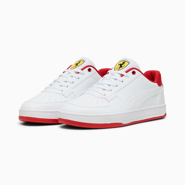 Zapatillas Scuderia Ferrari Caven 2.0, PUMA White-PUMA White, large-ARG