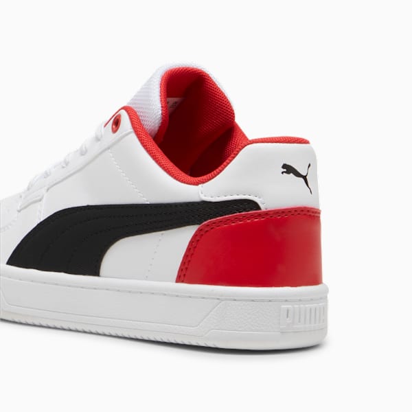 Tenis juvenil Scuderia Ferrari Caven 2.0, PUMA White-PUMA Black-Rosso Corsa, large-MEX