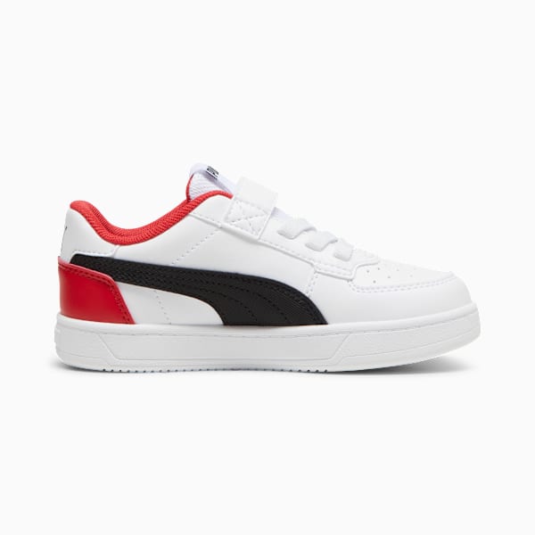 Tenis para niños Scuderia Ferrari Caven 2.0, PUMA White-PUMA Black-Rosso Corsa, large-MEX