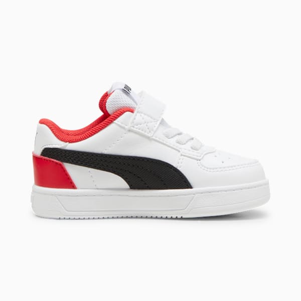 Tenis para bebés Scuderia Ferrari Caven 2.0, PUMA White-PUMA Black-Rosso Corsa, large-MEX