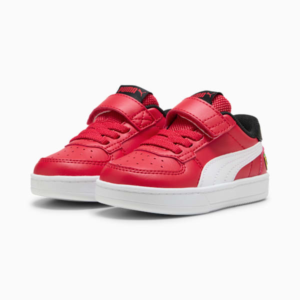 Scuderia Ferrari Caven 2.0 Toddlers' Sneakers, Rosso Corsa-PUMA White, large-MEX