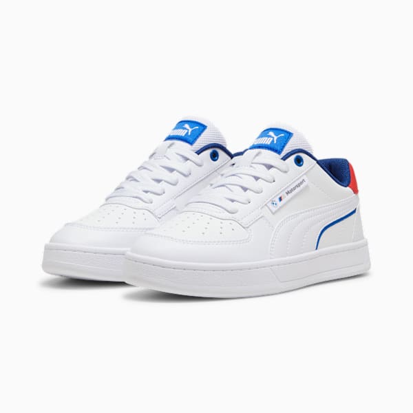 Tenis juvenil BMW M Motorsport Caven 2.0, PUMA White-PUMA White, large-MEX