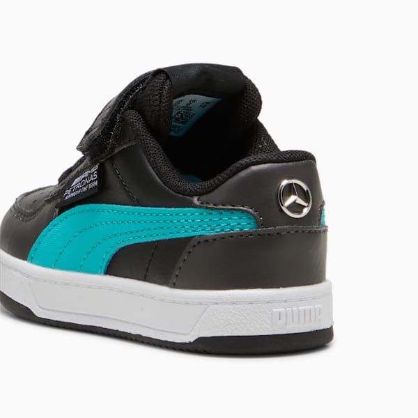 Mercedes-AMG PETRONAS Caven 2.0 Toddlers' Sneakers, PUMA Black-Sheen Green, large-ZAF