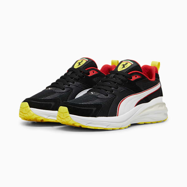 Scuderia Ferrari Hypnotic Sneakers Unisex, PUMA Black-PUMA White-Speed Yellow, large-MEX