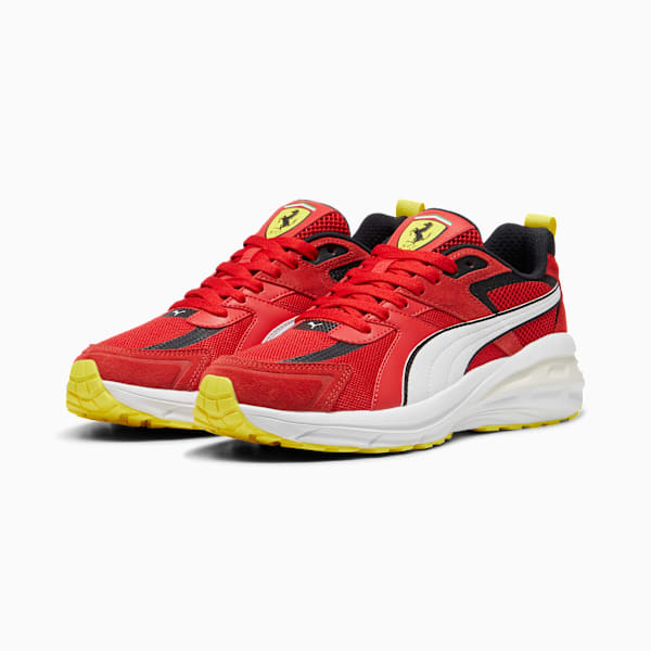 Scuderia Ferrari Hypnotic Sneakers Unisex, Rosso Corsa-PUMA White-Speed Yellow, large-MEX