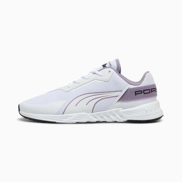 Porsche Legacy Tiburion Logo Turbo Sneakers Unisex, PUMA White-Pale Plum, large-MEX