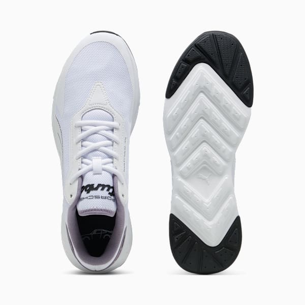 Porsche Legacy Tiburion Logo Turbo Sneakers Unisex, PUMA White-Pale Plum, large-MEX