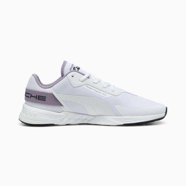 Porsche Legacy Tiburion Logo Turbo Sneakers Unisex, PUMA White-Pale Plum, large-MEX