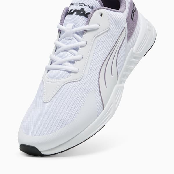 Porsche Legacy Tiburion Logo Turbo Sneakers Unisex, PUMA White-Pale Plum, large-MEX