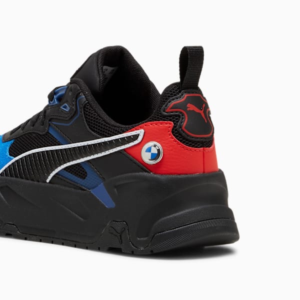 BMW M Motorsport Trinity Sneakers Youth, PUMA Black-Pro Blue-Pop Red, large-MEX