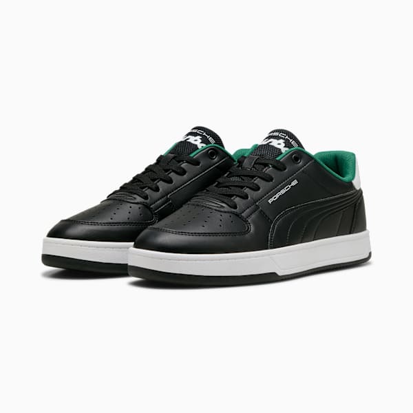 Tenis Porsche Legacy Caven 2.0, PUMA Black-Archive Green, large-MEX