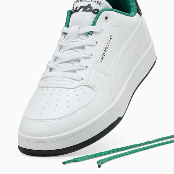 Tenis Porsche Legacy Caven 2.0, PUMA White-Archive Green, large-MEX