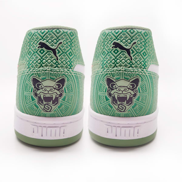 Caven 2.0 F1 Mexico Sneakers, PUMA White-Dusty Green, large-MEX