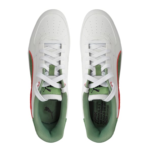 Caven 2.0 F1 Mexico Sneakers, PUMA White-Dusty Green, large-MEX