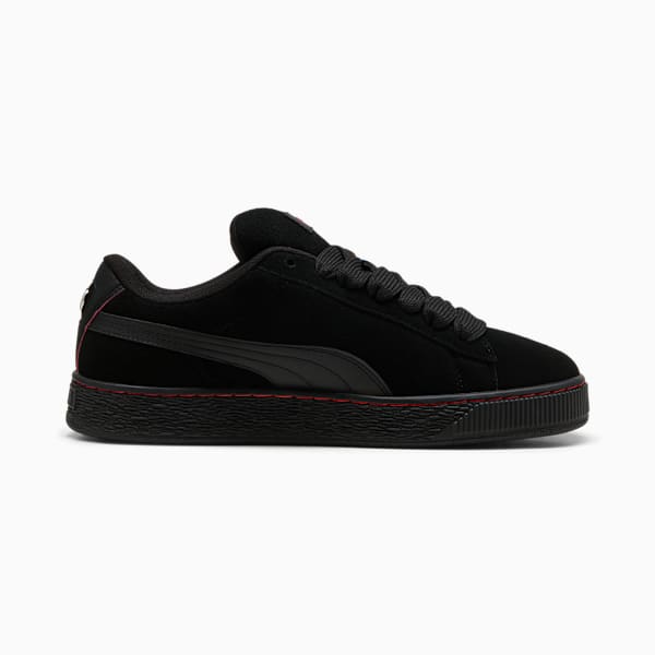 BMW M Motorsport Suede XL Sneakers, PUMA Black-Pop Red, large-MEX