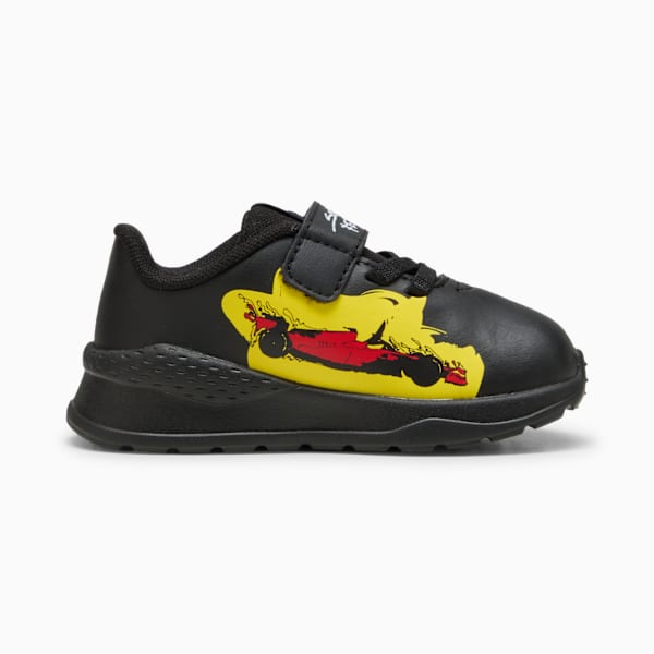Tenis Scuderia Ferrari HP Anzarun para bebés, PUMA Black-Speed Yellow, large-MEX