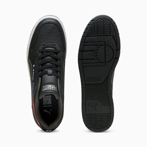 BMW M Motorsport RBD Game Low Sneakers, PUMA Black-Pop Red, large-MEX